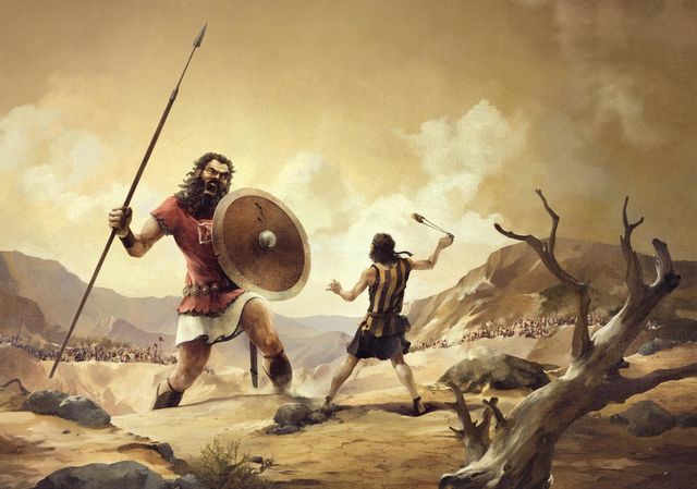 37 Añadió David: Jehová, que me ha librado de las garras del león y de las garras del oso, él también me librará de la mano de este filisteo. Y dijo Saúl a David: Ve, y Jehová esté contigo. 1 Samuel 17